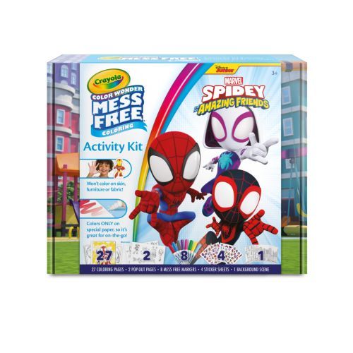  COLOREA SIN MANCHAS COLOR WONDER SUPER SET SPIDEY 