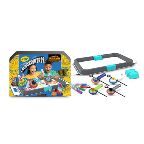  ARENA DE COMBATE CON 4 PINTAPEONZAS SURTIDAS COLOURWHIRLS 