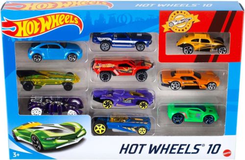 PACK/10 HOT WHEELS COCHES BASICOS SURTIDO