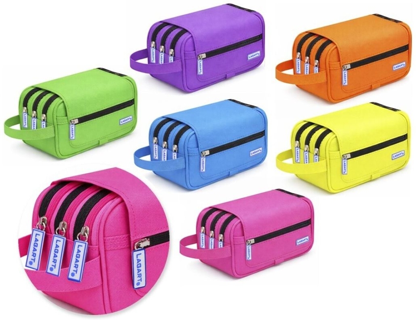  PAQ/12 PORTATODO CUADRUPLE COLORES NEON 