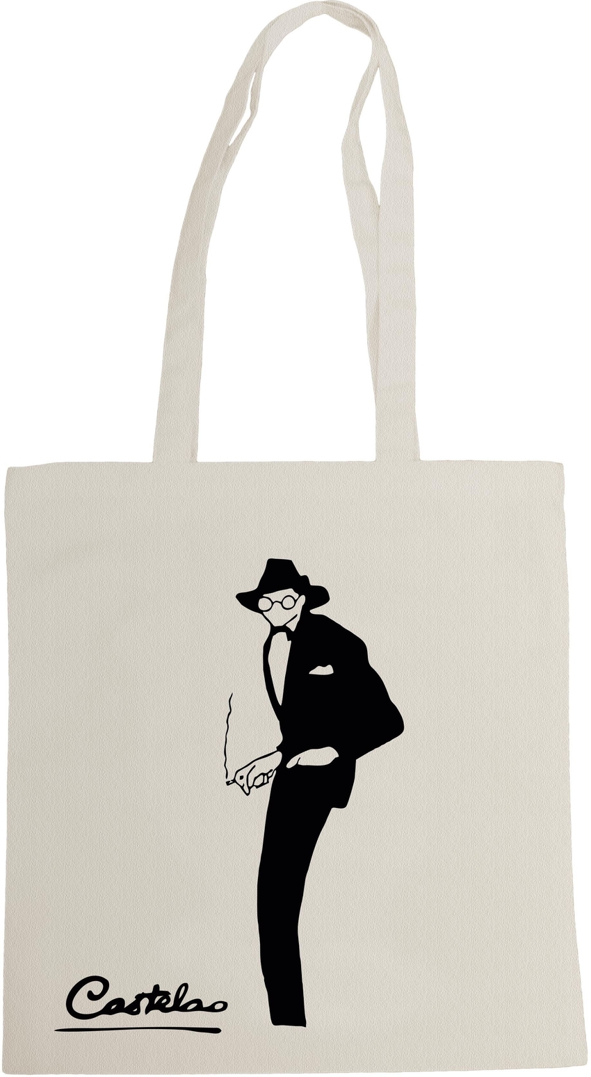  BOLSA SILUETA CASTELAO NATURAL 