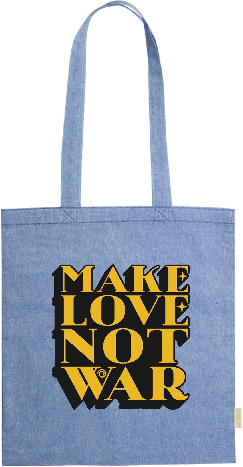  BOLSA MAKE LOVE NOT WAR JEAN 
