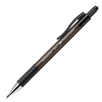  C/10 portaminas avance automatico y goma grip-matic 0,5mm color negro 