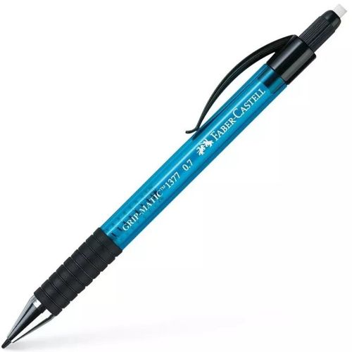  C/10 portaminas avance automatico y goma grip-matic 0,5mm azul cielo 
