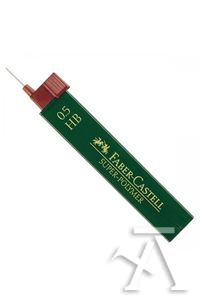  C/12 tubos minas 0,5mm hb super-polymer faber-castell 
