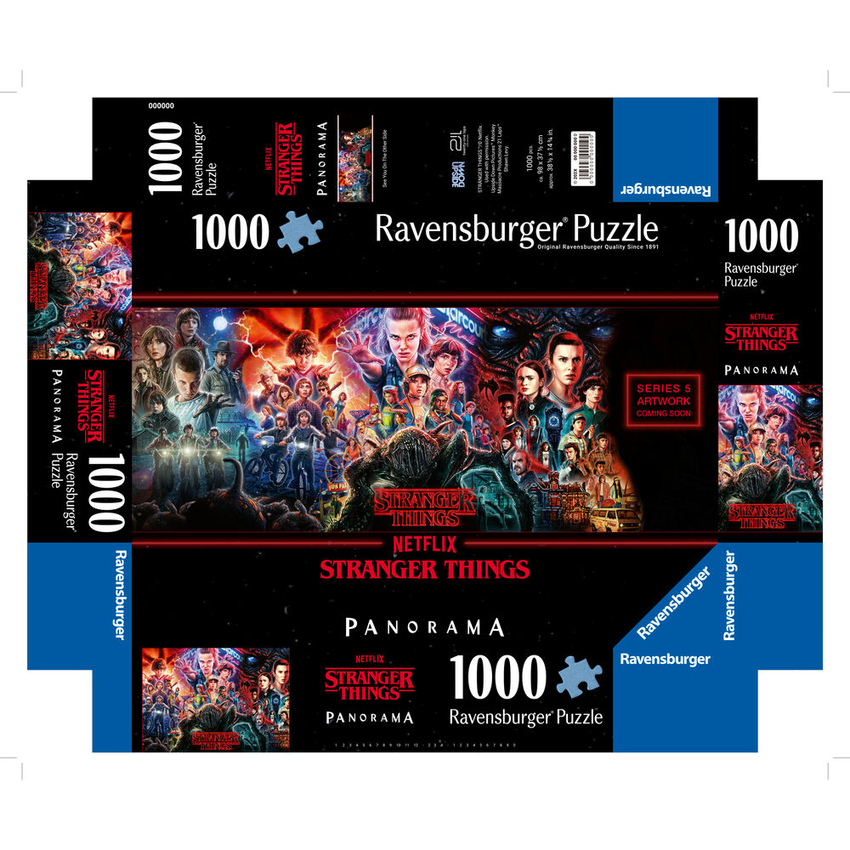  PUZZLE 2D STRANGER THINGS 1000 PIEZAS 