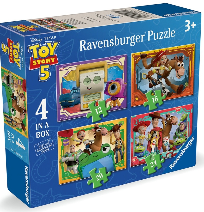  PUZZLE 2D 4 IN A BOX TOY STORY 5 