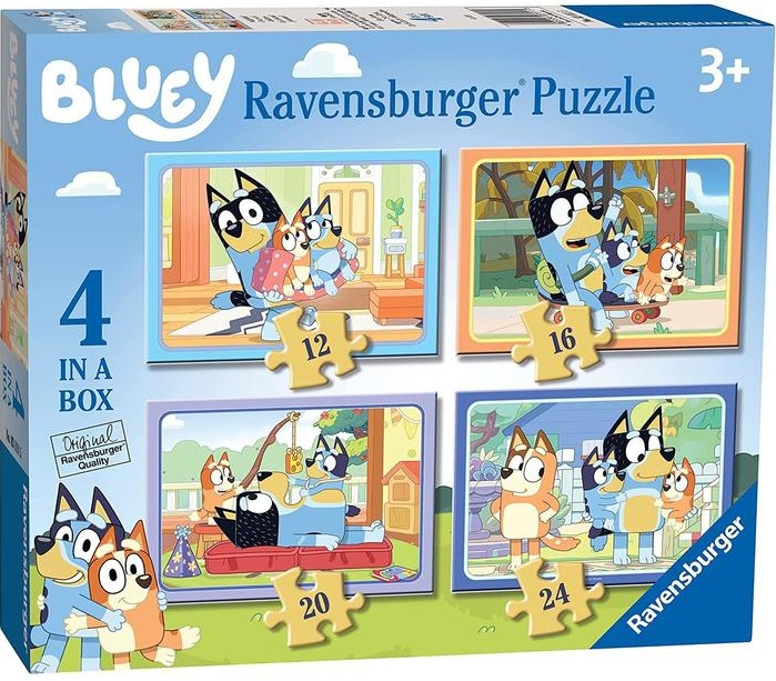  PUZZLE 2D 4 IN A BOX BLUEY 