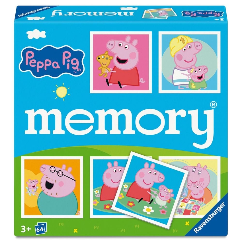  JUEGO DE MESA MEMORY POCKET PEPA PIG NEW BABY 