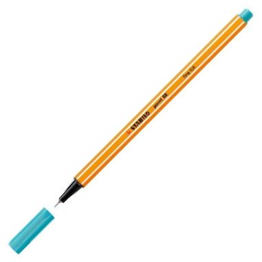 C/10 STABILO POINT 88 TURQUESA Nº51 PUNTA DE FIBRA 0,4MM. 