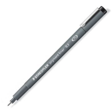  C/10 rotuladores calibrados 0,3mm pigment liner 