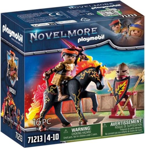 BURNHAM RAIDERS CABALLERO DE FUEGO PLAYMOBIL