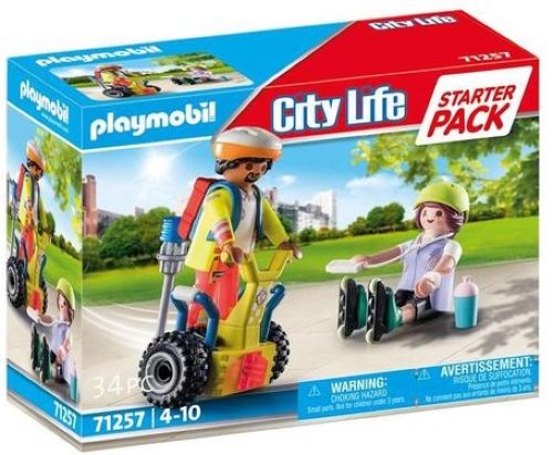 RESCATE CON BALANCE RACER STARTER PACK PLAYMOBIL