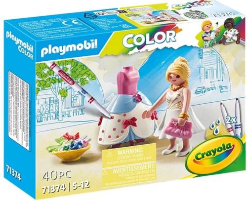 DISEÑADORA DE MODA PLAYMOBIL COLOR