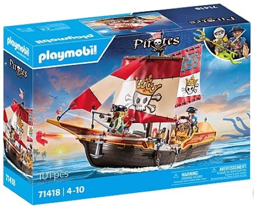 BARCO PIRATA DE PLAYMOBIL