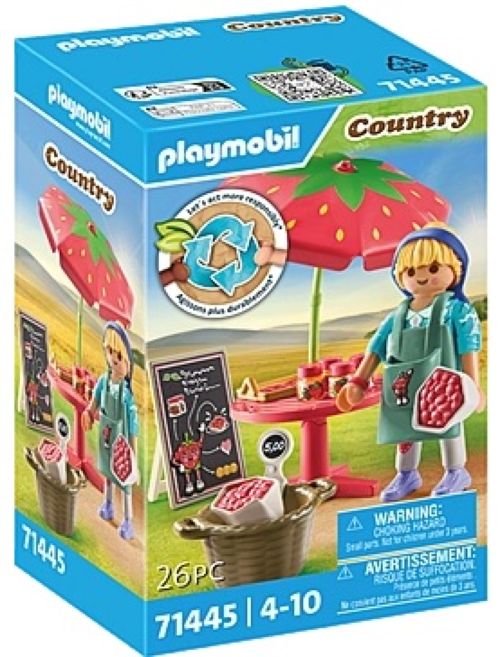 PUESTO DE MERMELADAS CASERAS PLAYMOBIL