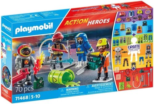 MY FIGURES BOMBEROS PLAYMOBIL