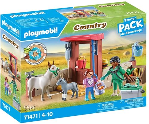 VETERINARIA DE GRANJA PLAYMOBIL