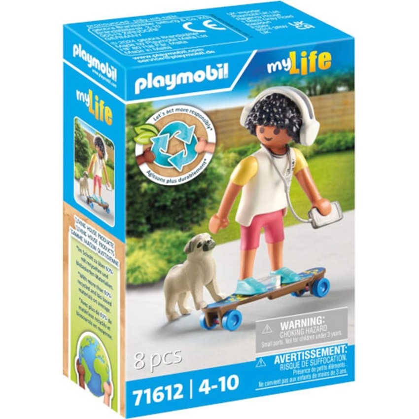 NIÑO CON PERRO DE PLAYMOBIL