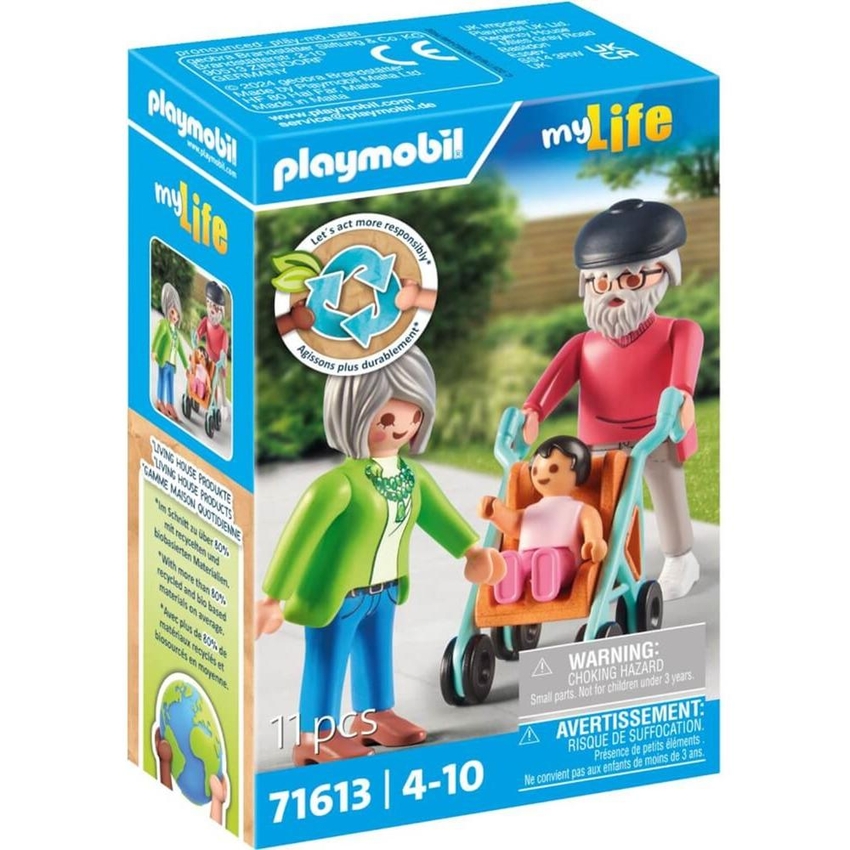 ABUELOS CON BEBE PLAYMOBIL