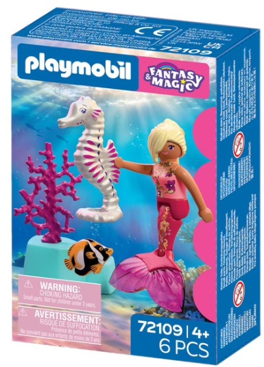  SIRENA CON CABALLITO DE MAR PLAYMOBIL 