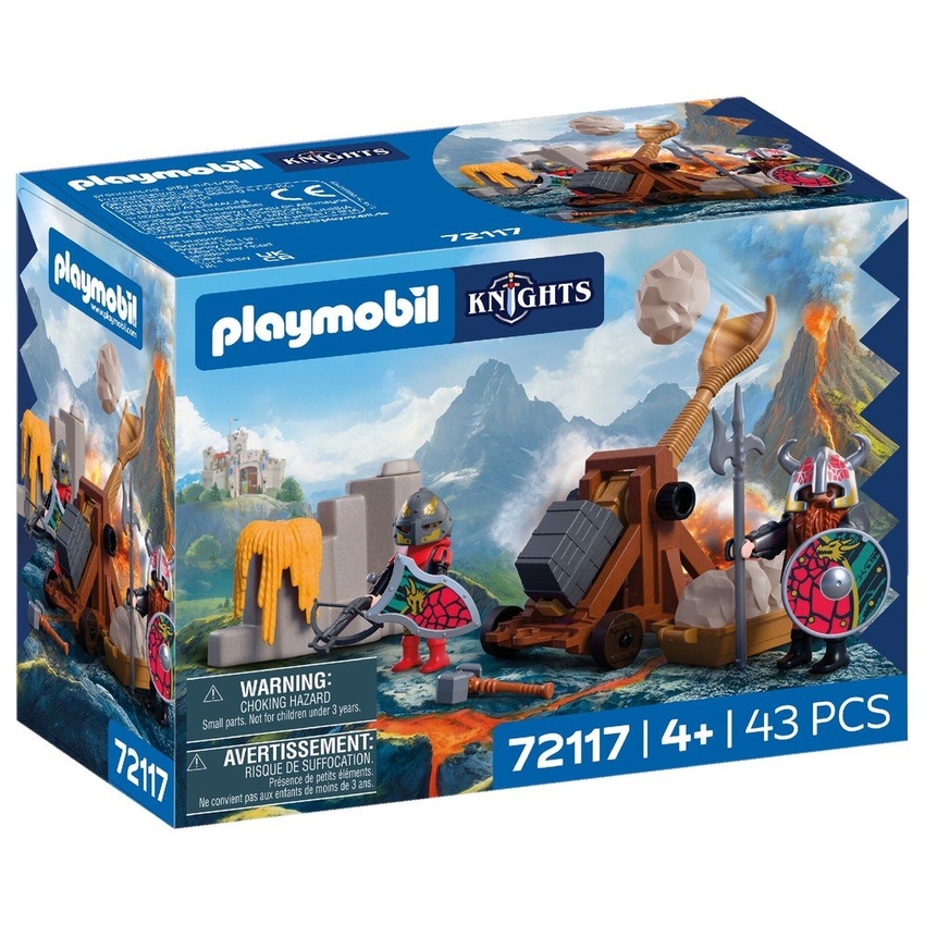  CATAPULTA DE CABALLEROS DRAGON PLAYMOBIL 