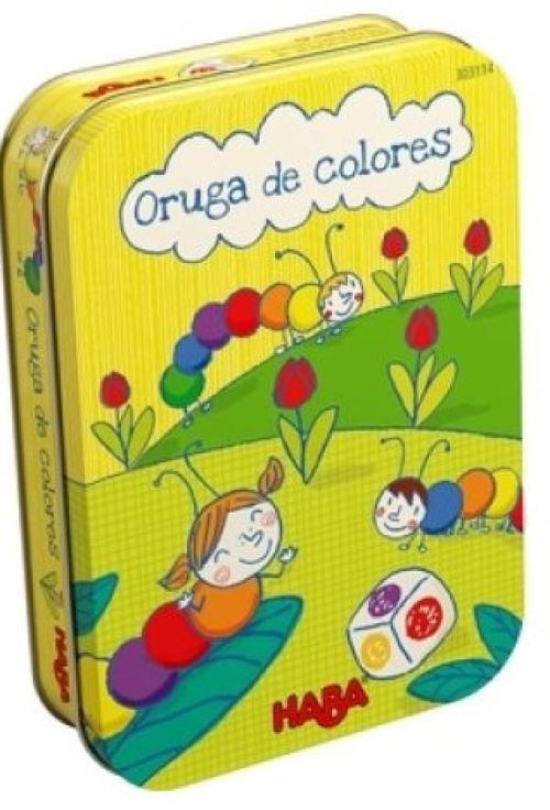 ORUGA DE COLORES JUEGO DE MESA