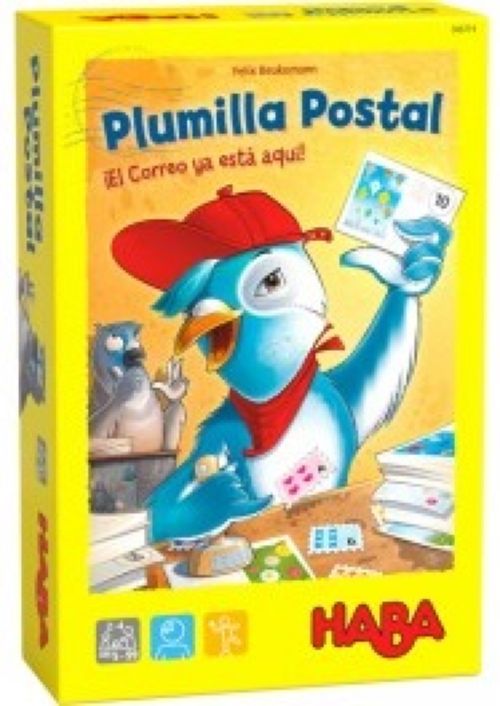 PLUMILLA POSTAL JUEGO DE MESA