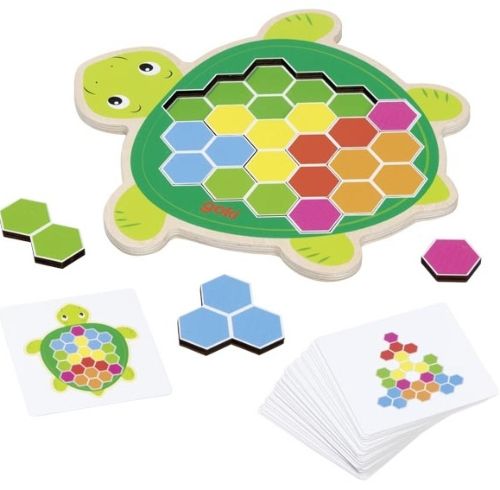  JUEGO DE PUZZLE TORTUGA ROSY 41 PIEZAS 