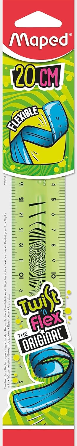  C/20 regla flexible 20 cm twist'n flex maped 