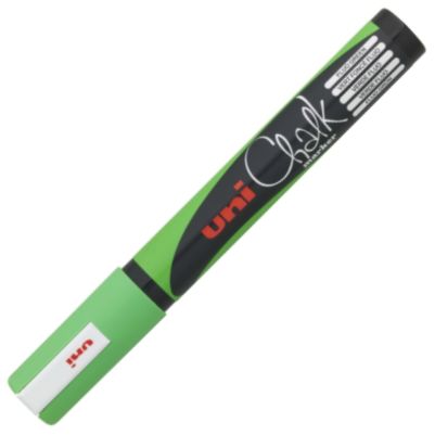  MARCADOR UNI-CHALK PC5M COLOR VERDE FLUOR 1.8-2.5MM 