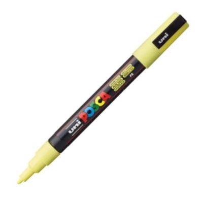  MARCADOR UNI-POSCA PC3M COLOR AMARILLO SOL 0.9-1.3MM 