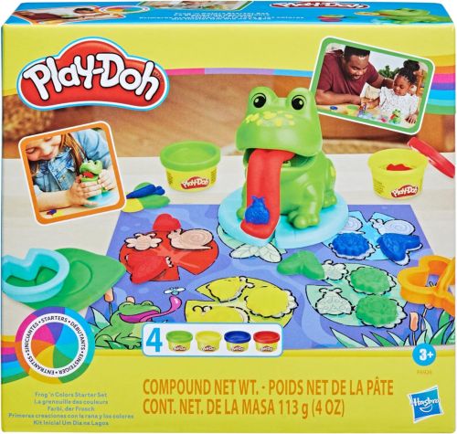 PRIMERAS CREACIONES CON RANA Y LOS COLORES PLAY-DOH