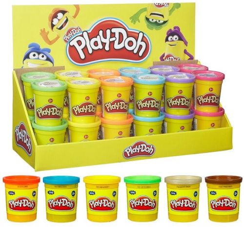 EXP 36 BOTES PLAY-DOH COLORES SURTIDOS