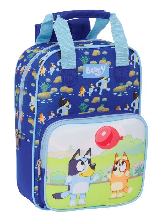 MOCHILA INFANTIL CON ASAS BLUEY 20x28x8cm