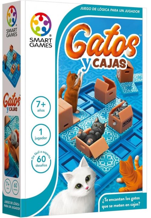 GATOS Y CAJAS