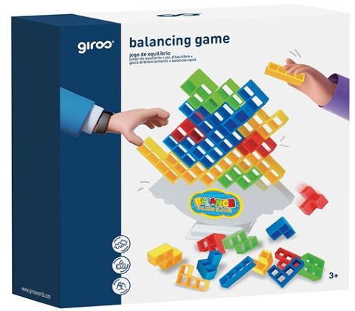 JUEGO DE EQUILIBRIO FORMAS 50 PZS GIROS PLAY