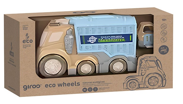  GIROS ECO CAMION SPEED CON CARRITO 30CM 