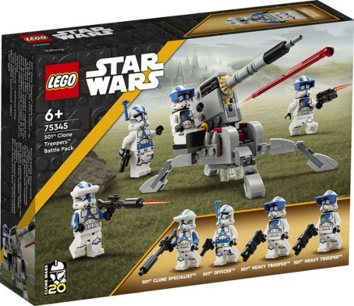 PACK DE COMBATE SOLDADOS CLON DE LA 501 LEGO