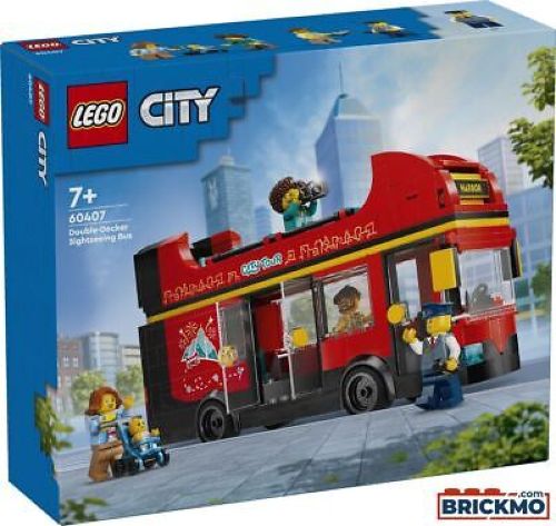 AUTOBUS TURISTICO ROJO DE DOS PLANTAS LEGO