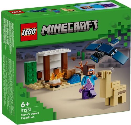 LA EXPEDICION DE STEVE AL DESIERTO LEGO MINECRAFT