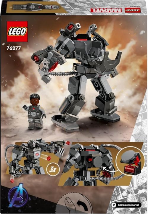 ARMADURA ROBOTICA DE MAQUINA DE GUERRA LEGO