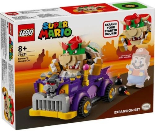 COCHE MONSTRUOSO DE BOWSER LEGO