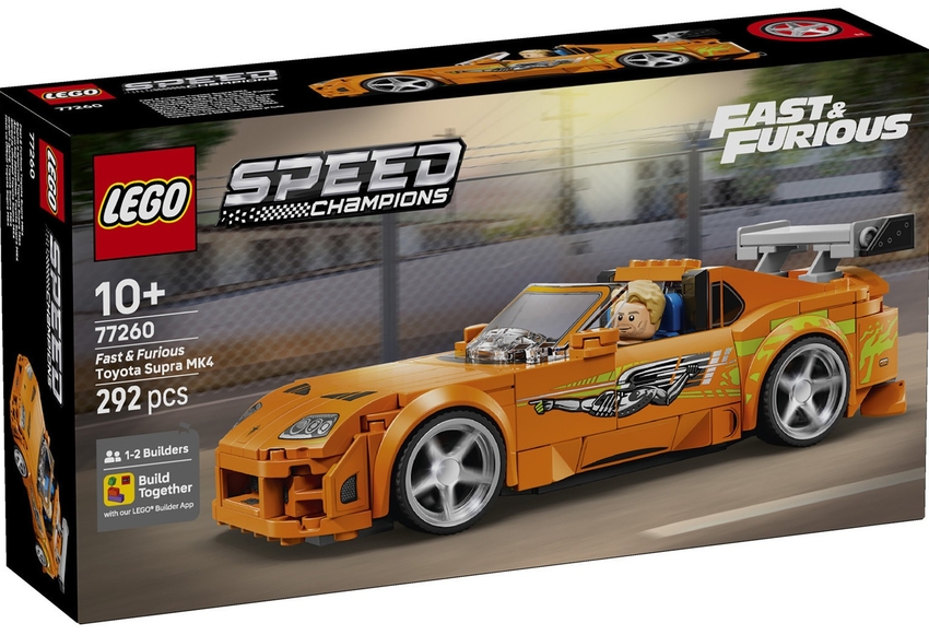  TOYOTA SUPRA MK4 DE A TODO GAS LEGO 