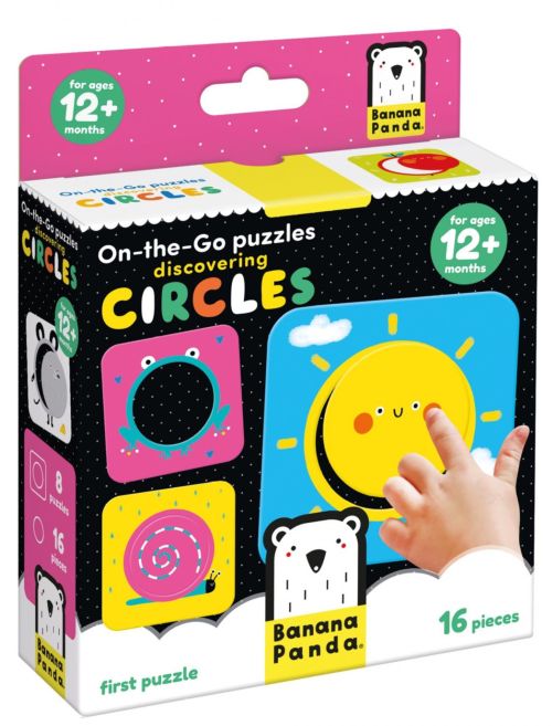 ON THE GO PUZZLE DISCOVERING CIRCLES +1 AÑO