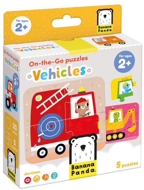 ON THE GO PUZZLES VEHICLES +2 AÑOS