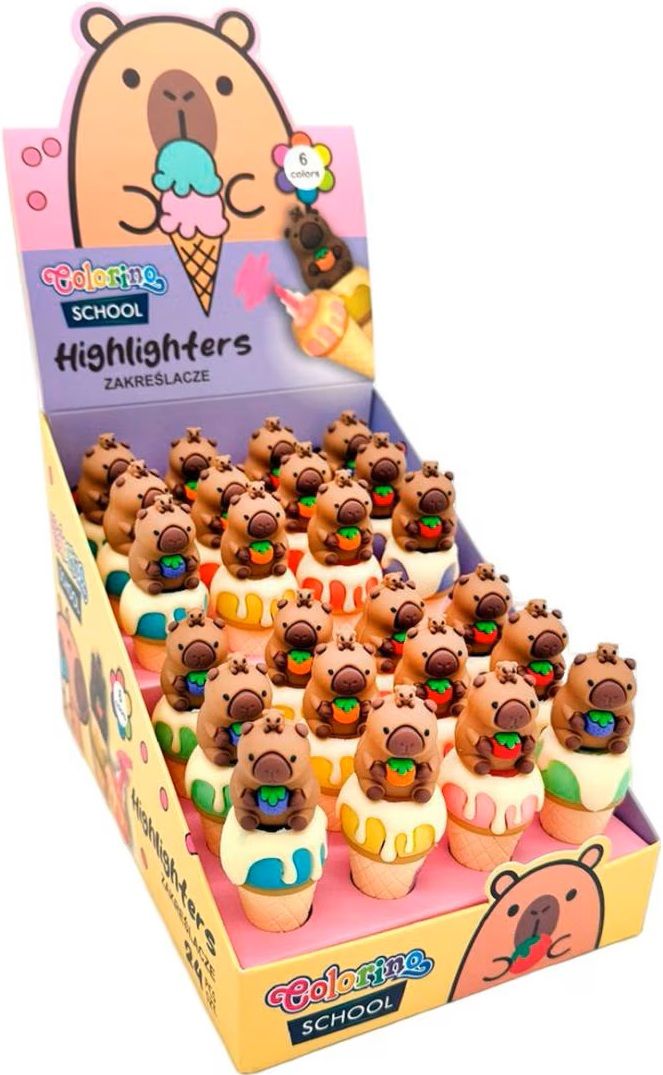  EXP 24 MINI MARCADORES CAPYBARA 