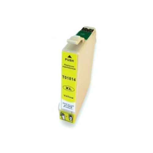 CARTUCHO TINTA COMPATIBLE EPSON T1814 AMARILLO