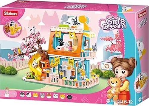 GIRLS DREAM CASA DE GATITOS 521 PZS