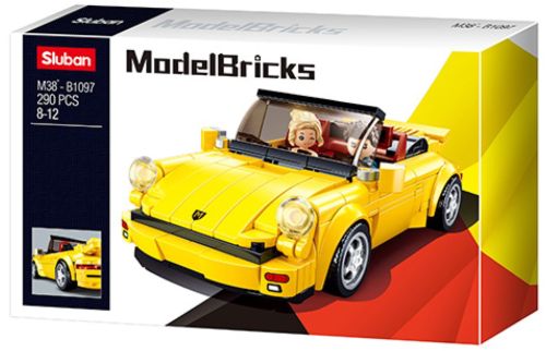 PORCHE 930 CAR 290 PZS MODEL BRICKS